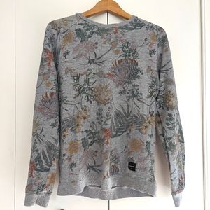 👁️ONLY AND SONS cotton floral sweatshirt